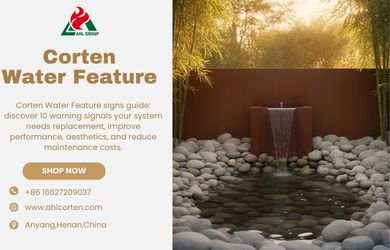 Corten Steel Water Features