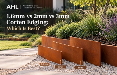 1.6mm vs 2mm vs 3mm Corten Edging: Which Is Best