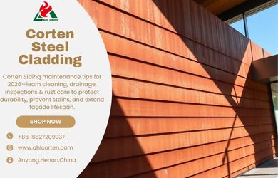 corten steel siding