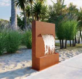 Corten Steel Water Feature