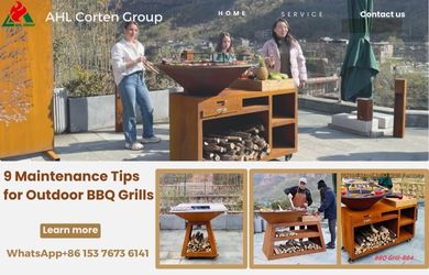 outdoor BBQ grill