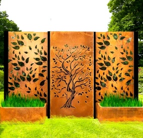 laser cut outdoor screens