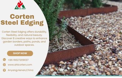 corten steel edging