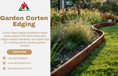 outdoor metal edging