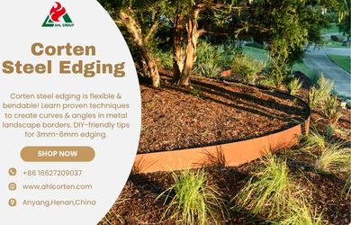 corten steel edging