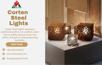 corten steel lights supplier
