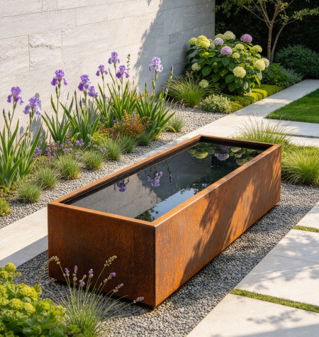 kolam baja Corten Australia
