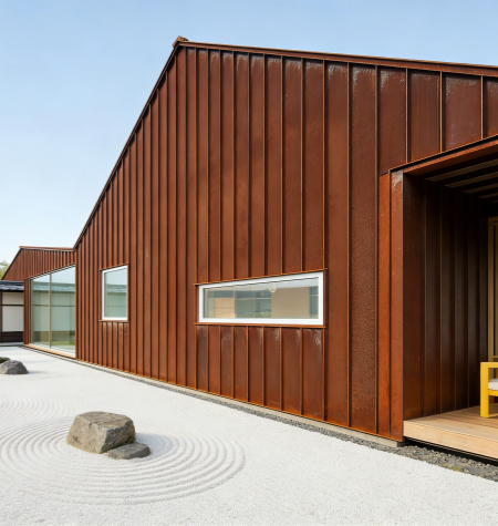 weathering steel cladding
