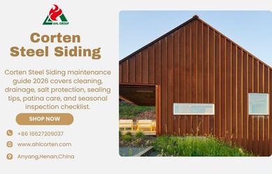 corten steel siding