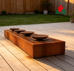 Corten Steel Water Feature