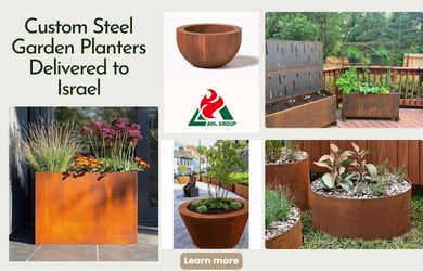Corten Custom Planter
