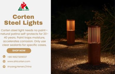 corten steel lights for sale