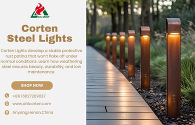 corten steel lights for sale