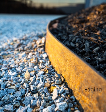 outdoor garden edging