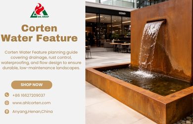 Corten Steel Water Features