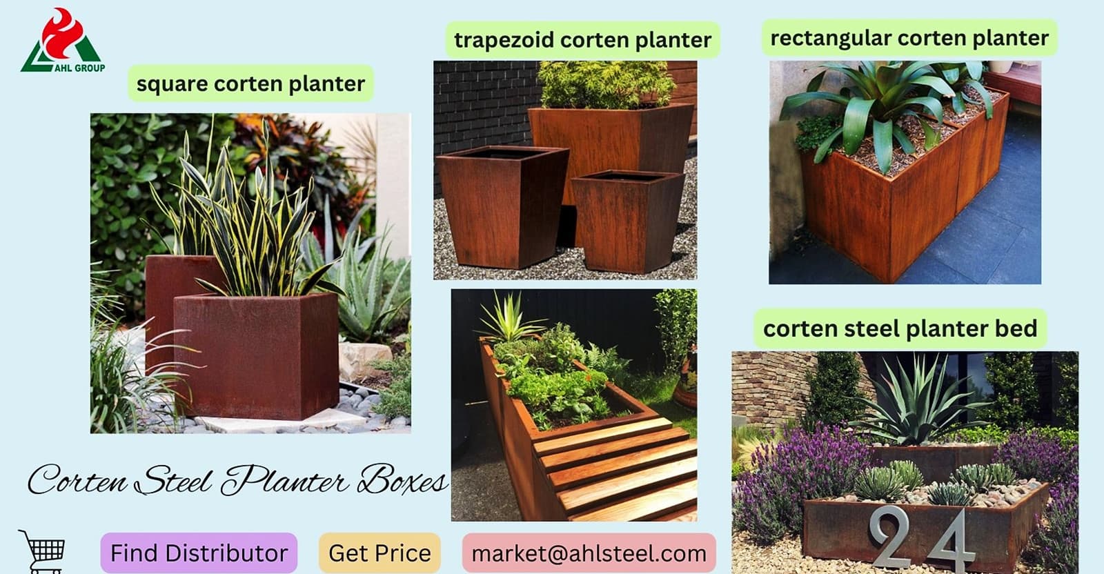 Steel Planting Containers Everything You Need to Know About Corten Steel Planter Boxes