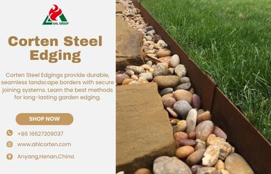 outdoor metal edging