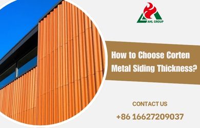 corten steel siding