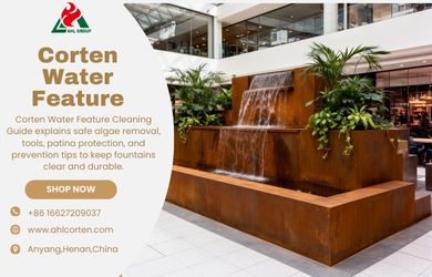 Corten Steel Water Features