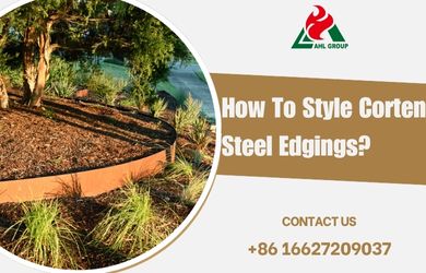 corten steel edging