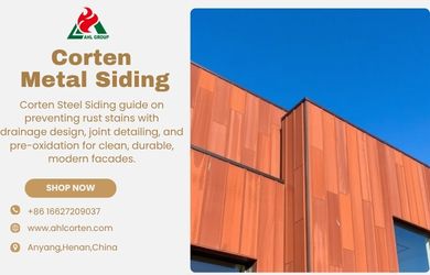 corten steel siding