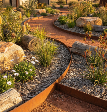 outdoor garden edging