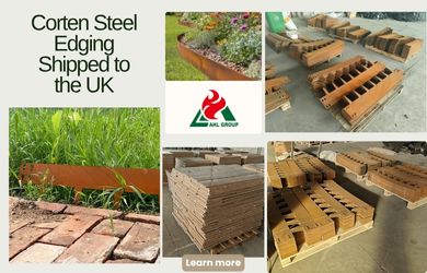 corten steel edging