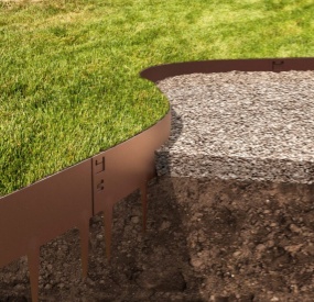 zitsulo zozungulira edging