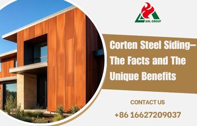 corten steel siding