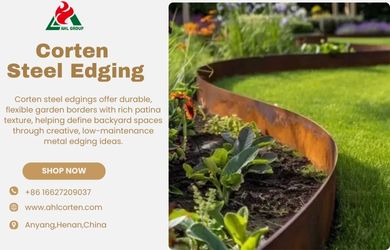 corten steel edging for sale