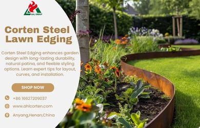 corten steel edging