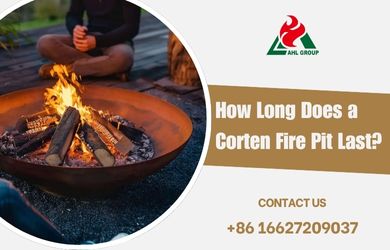 corten steel fire pit