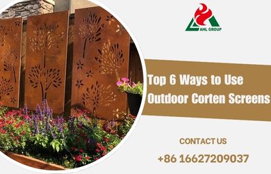 Corten Steel Screening