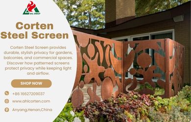 corten steel screen for sale