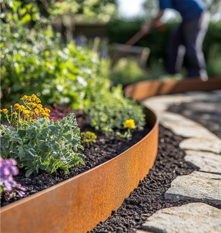 outdoor garden edging