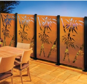 laser cut outdoor screens