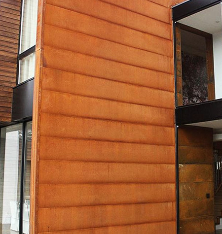 2mm Thick Corten Metal Cladding Exterior For Sale