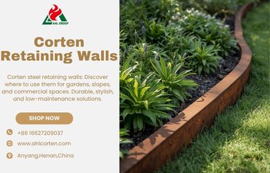 Corten Retaining Walls