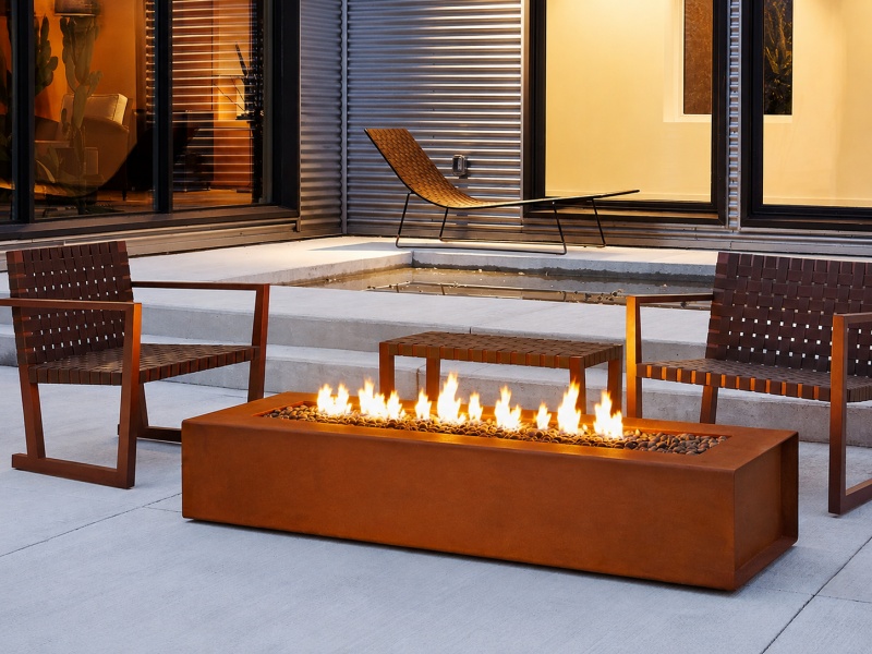 Corten Steel Fire Pits