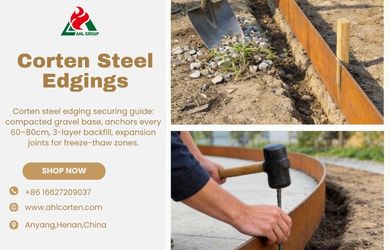 outdoor metal edging