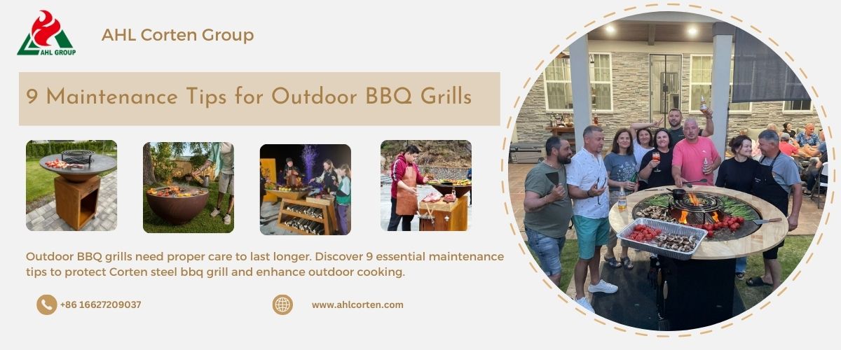 corten barbecue grill for sale