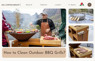 outdoor BBQ grill