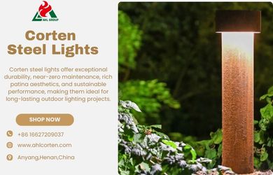 large metal garden lights for sale