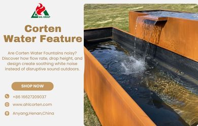 Corten Steel Water Features