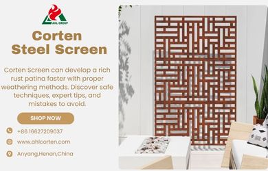 corten steel screen for sale