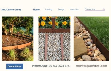 corten steel edging