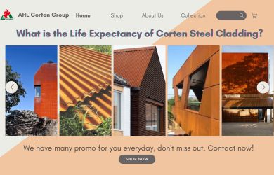 corten steel siding