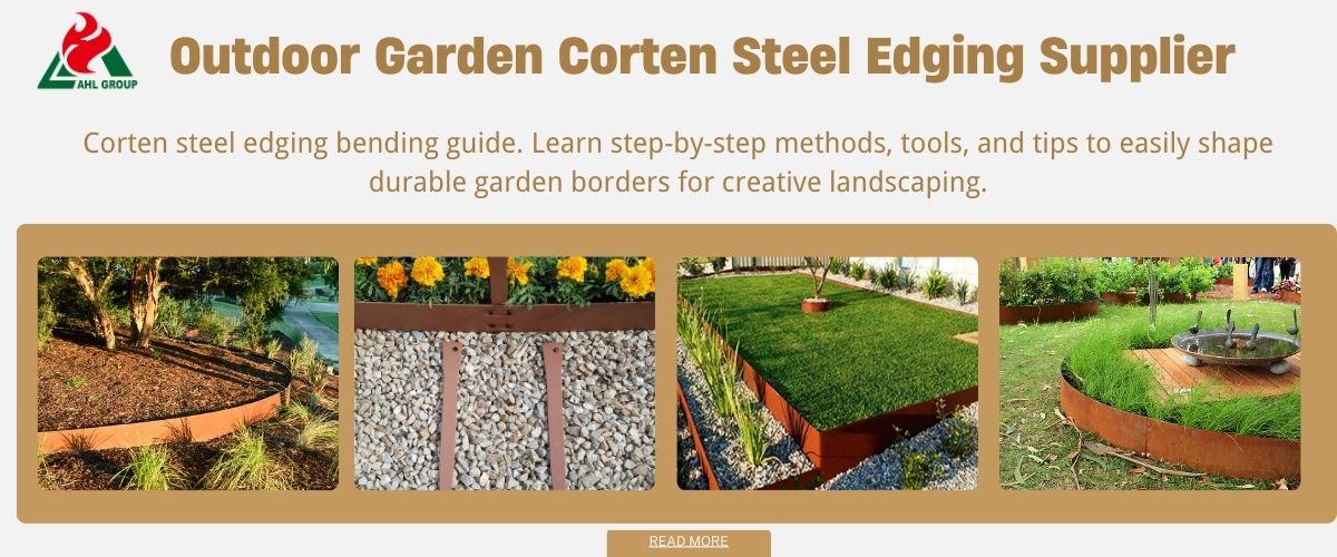 steel garden bed edging