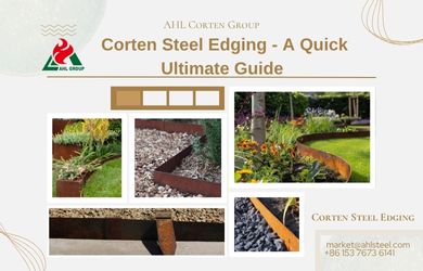 corten steel edging