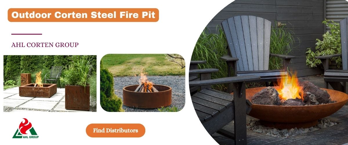 Corten Steel Fire Pits